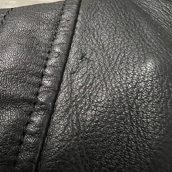 Leather biker jacket - Picture 16 of 16